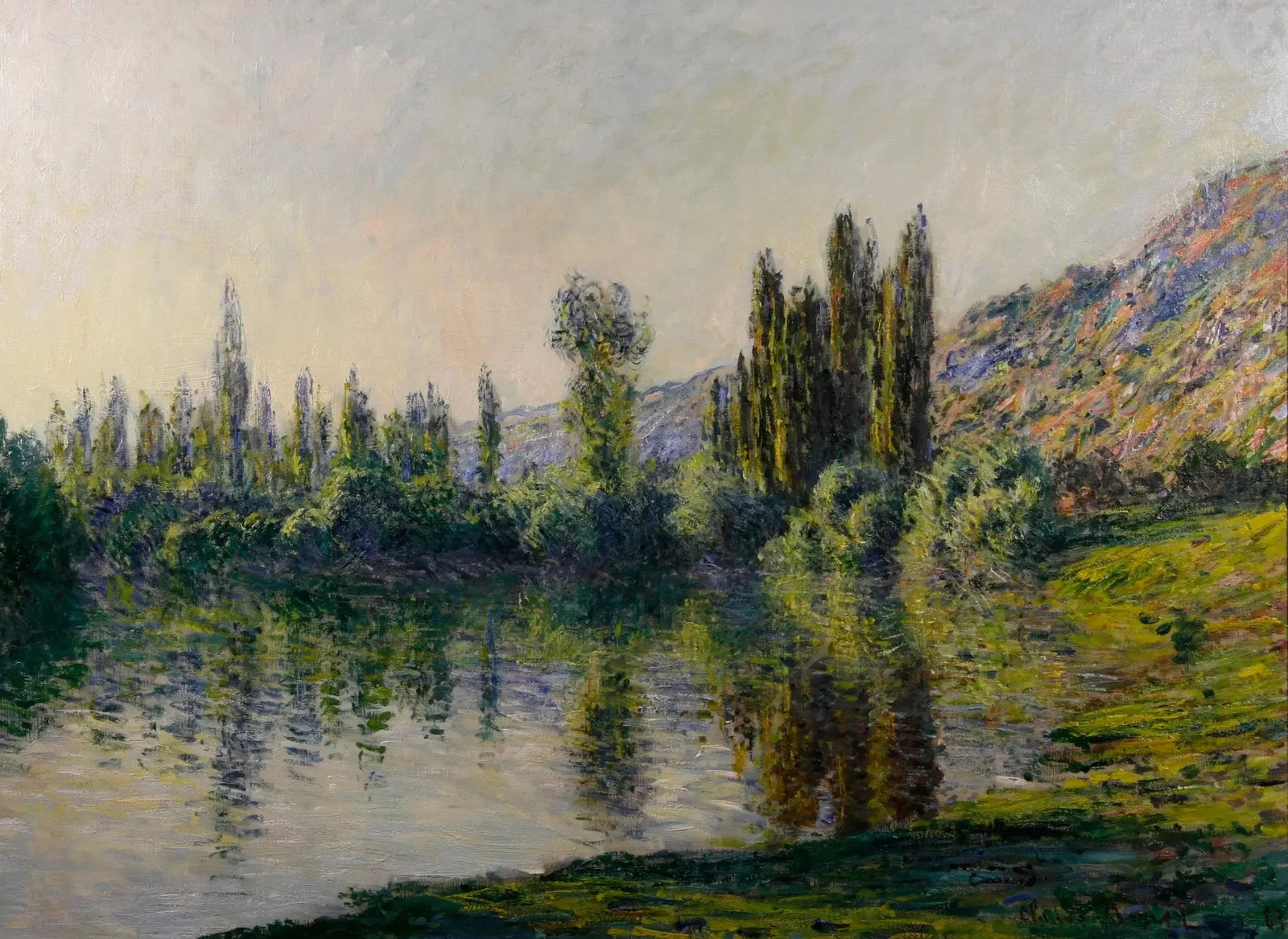 La Senna al Vétheuil W673 - Claude Monet