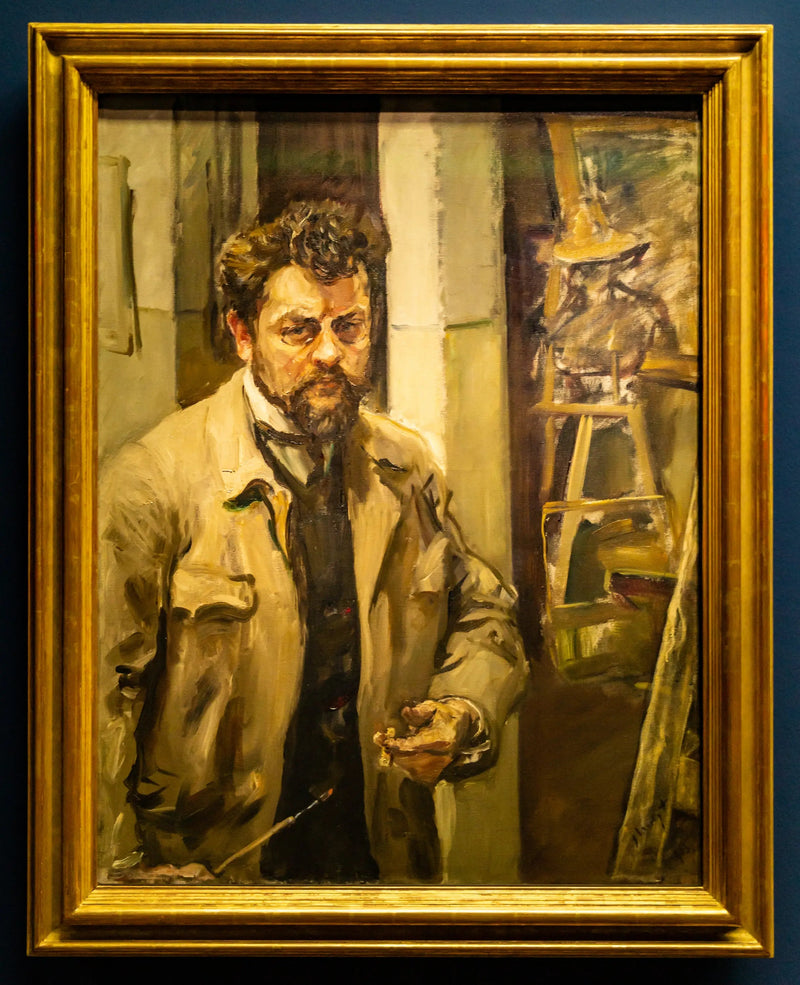 Autoritratto nello studio - Max Slevogt