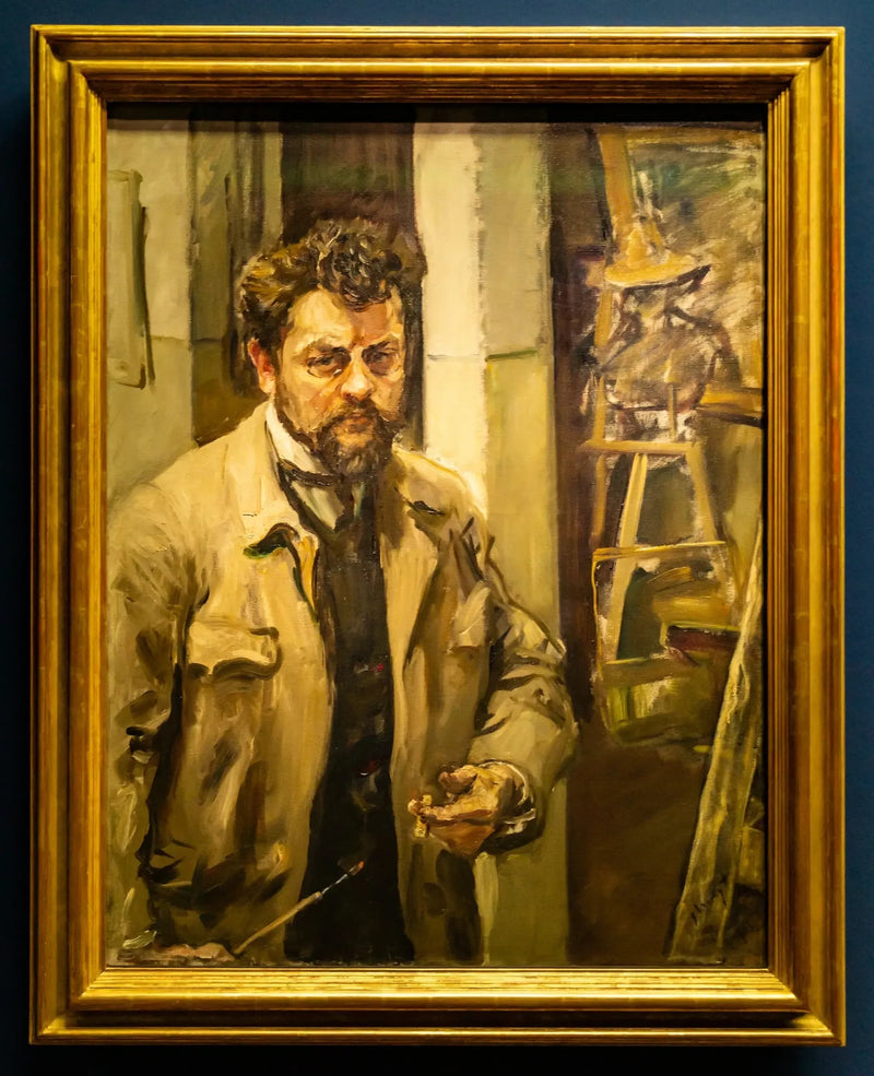 Autoritratto nello studio - Max Slevogt