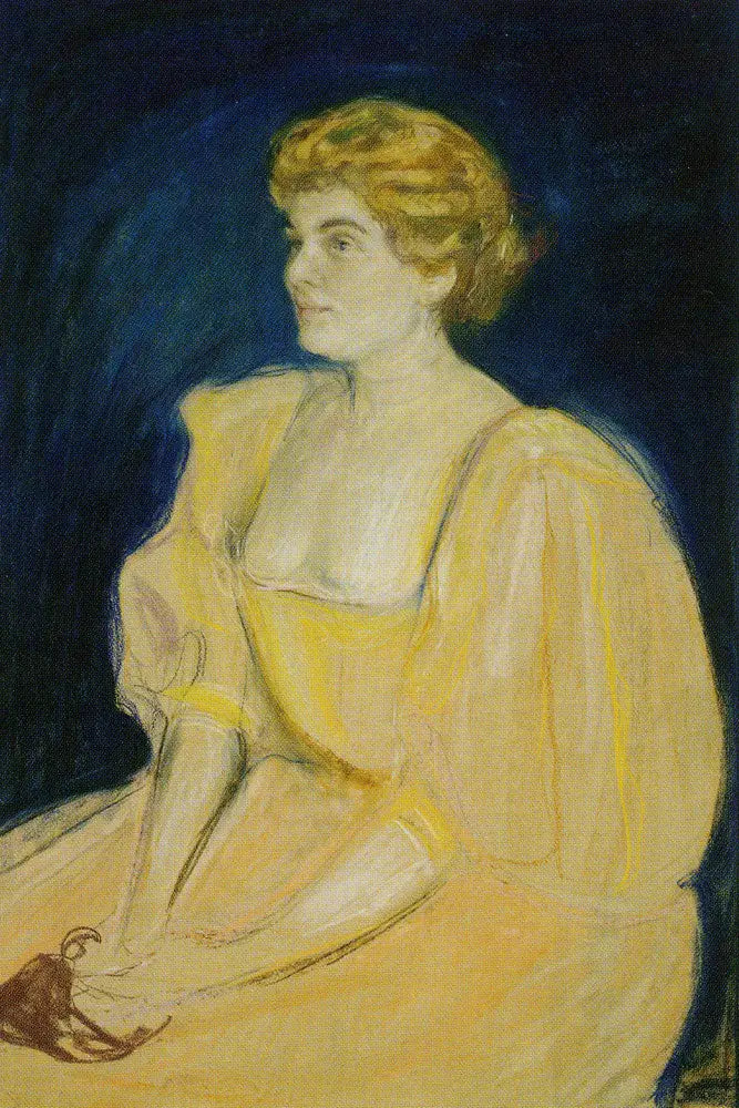 Reproduction du tableau « Selma Fontheim - Edvard Munch » par Alpha Reproduction en peinture à l’huile