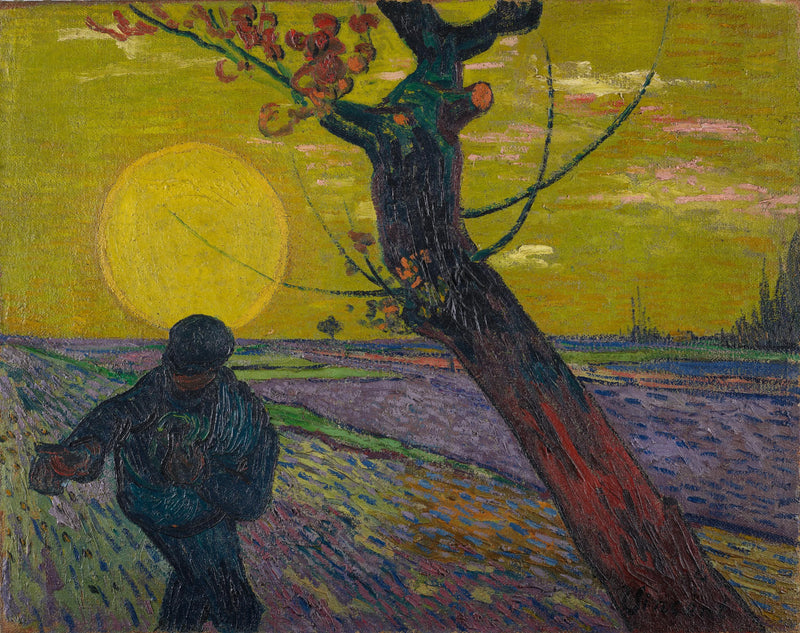 Il seminatore al tramonto - Vincent van Gogh