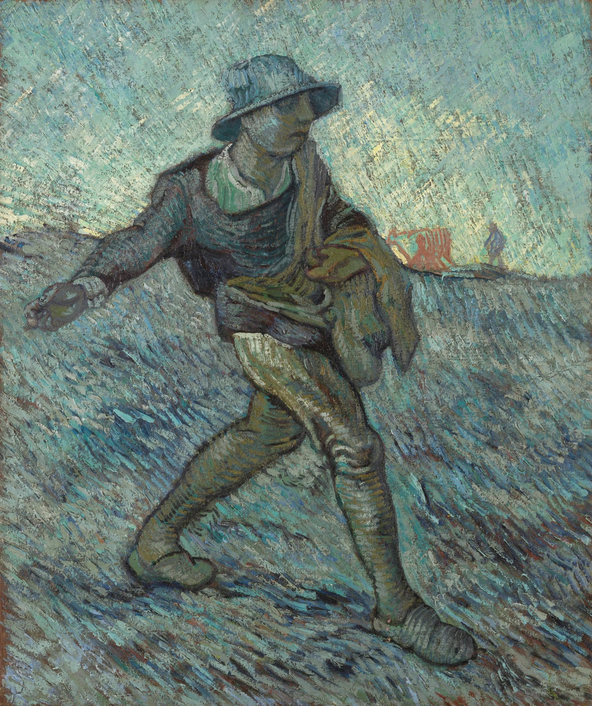 Le Semeur d’après Millet F689 de Vincent van Gogh, Kröller-Müller Museum
