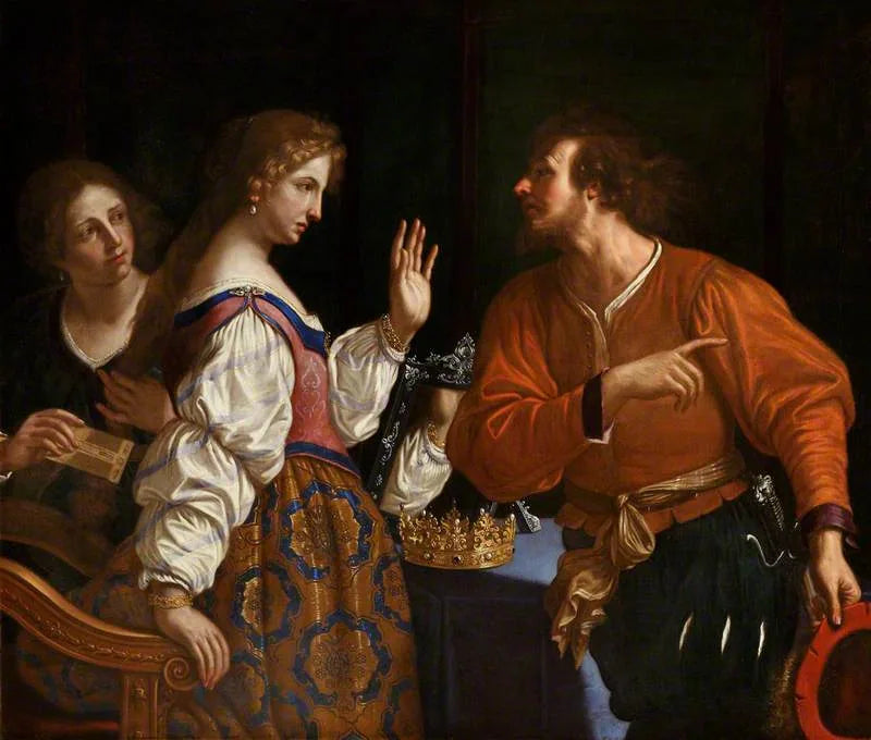 Sémiramis riceve la notizia della caduta di Babilonia - Guercino