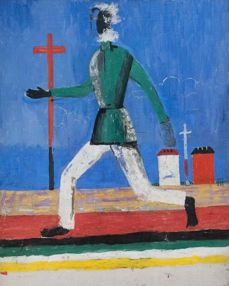 Sensazione di pericolo - Kazimir Malevich