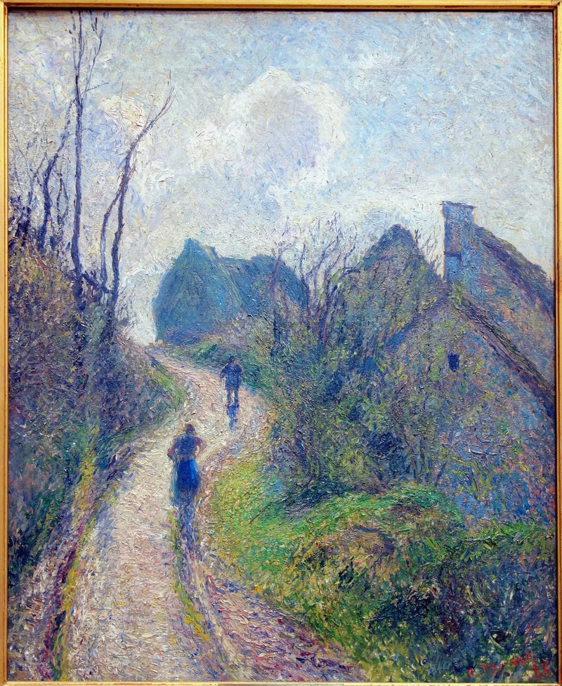 Sentiero della Ravinière a Osny - Camille Pissarro