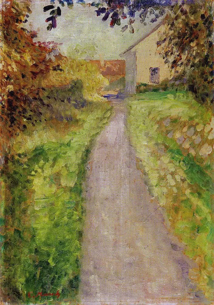 Sentiero del giardino - Edvard Munch