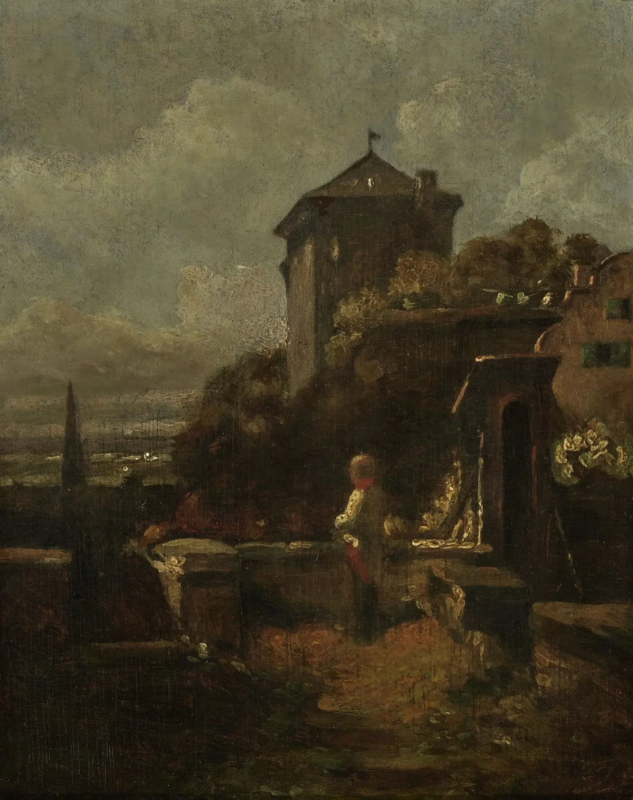 Sentinella sulle mura - Carl Spitzweg