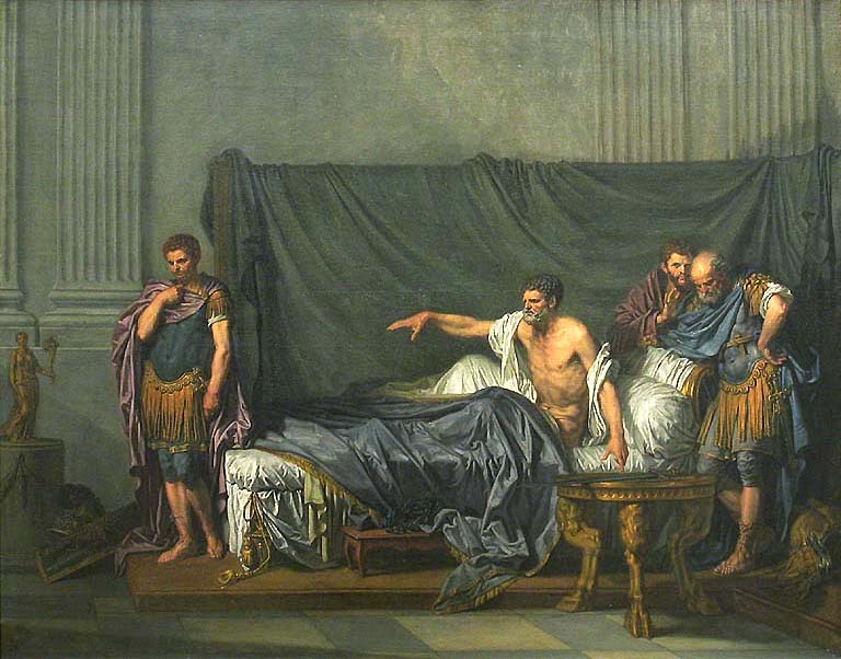 Settimio Severo e Caracalla - Jean-Baptiste Greuze
