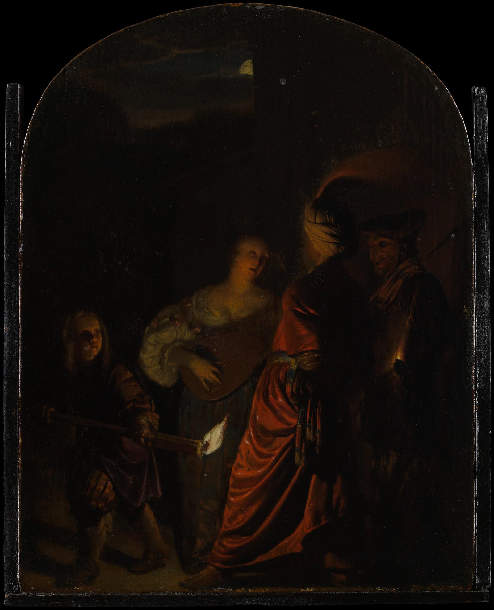 La Sérénade - Frans van Mieris the Elder