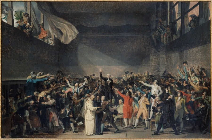 Giuramento della Pallacorda, 20 giugno 1789 - Jacques-Louis David