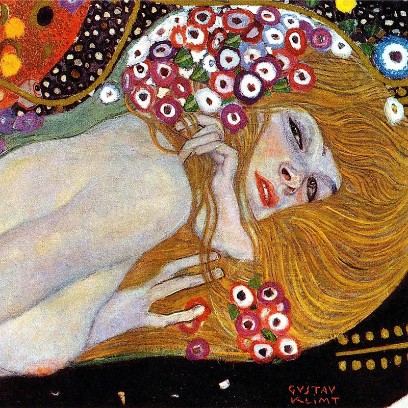 🐍 Serpenti d'acqua II (Dettaglio) – Gustav Klimt (1904–1907)