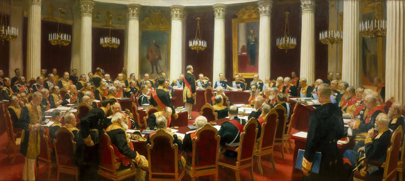 Session protocolaire del Consiglio di Stato - Ilya Repin