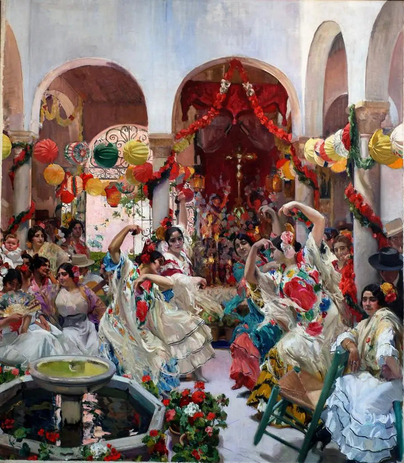 Siviglia, la danza - Joaquín Sorolla