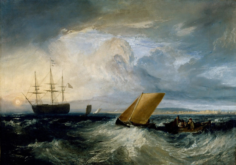 Sheerness vista dal Nore - J. M. W. Turner