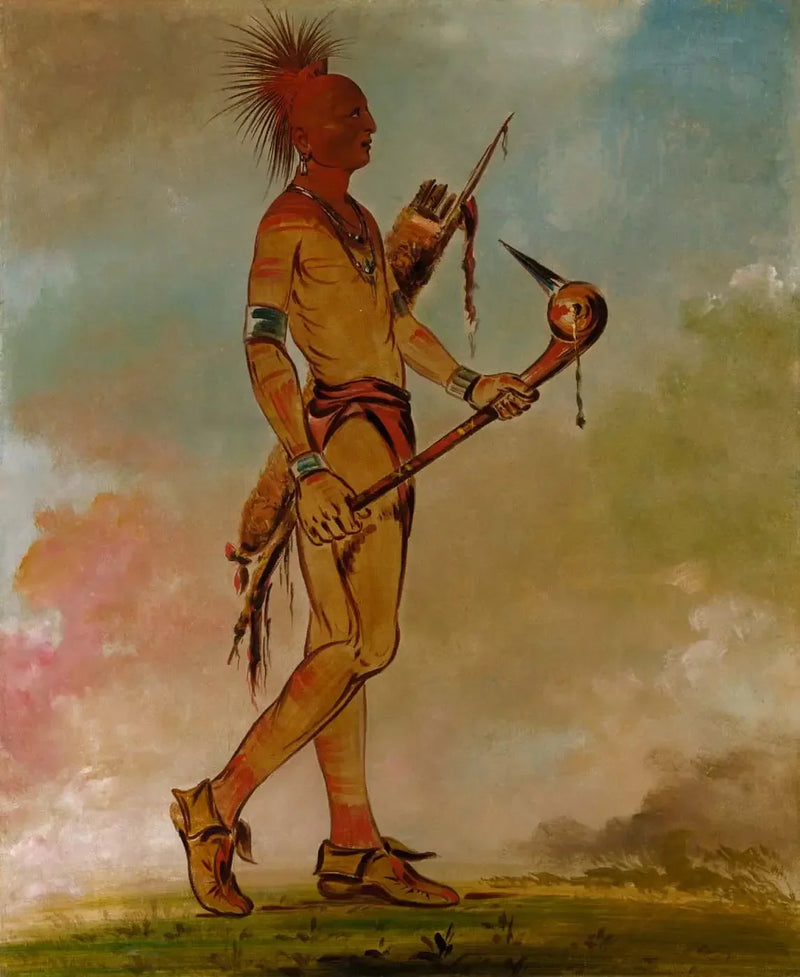Shin-ga-wás-sa, bel uccello - George Catlin