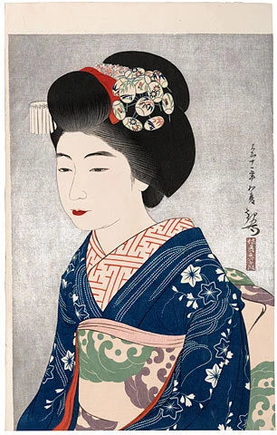 La Geisha Hinazō — Yoshikawa Kanpō