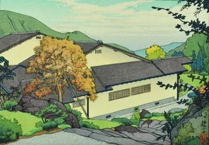 Nikkō-den au musée de Hakone, œuvre de Hodaka Yoshida