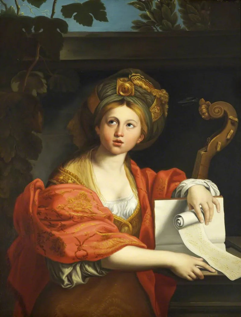 Sibilla Cumana (La Sibilla di Cuma) - Domenichino