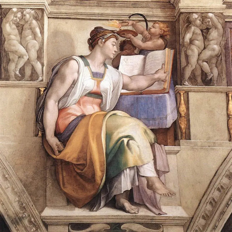 Sibilla d'Eritrea - Michelangelo