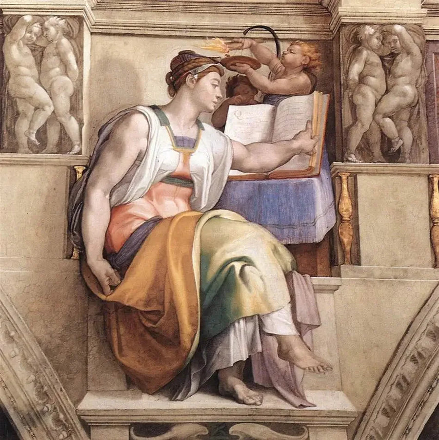 Sibilla d'Eritrea - Michelangelo