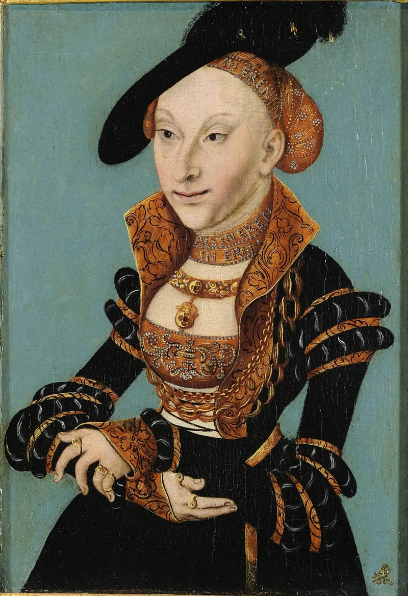 Sibilla di Clèves, duchessa di Sassonia (1512-1554) - Lucas Cranach il Vecchio