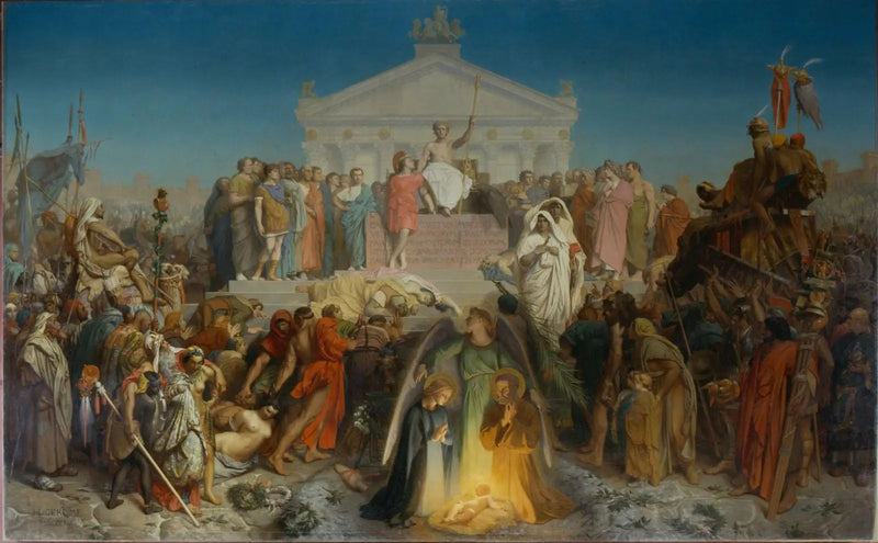Siècle d'Auguste : Naissance de N.S. Jésus-Christ - Jean-Léon Gérôme