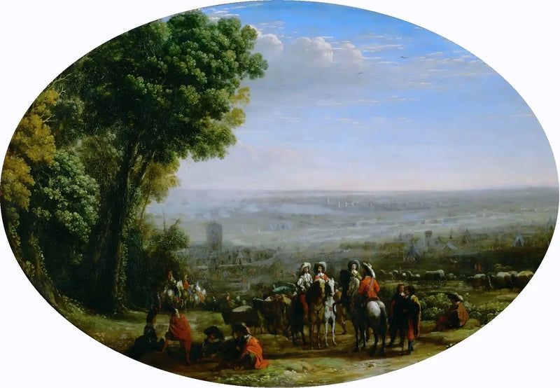 Sede di La Rochelle di Luigi XIII - Claude Lorrain