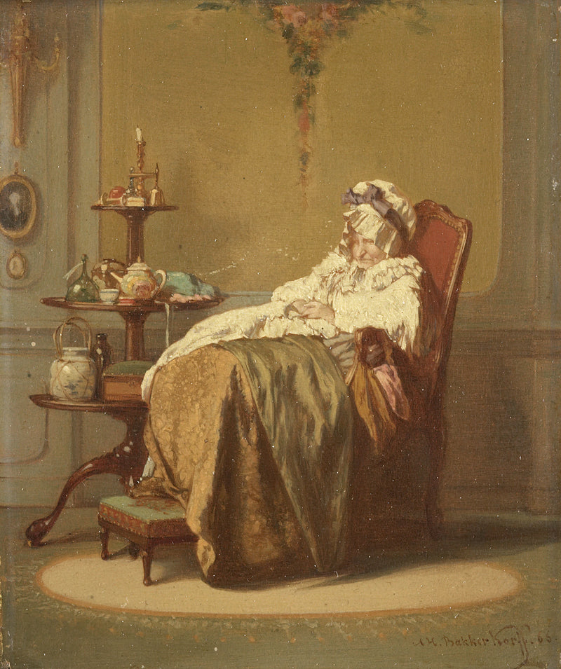 Une sieste l'après-midi - Alexander Hugo Bakker Korff
