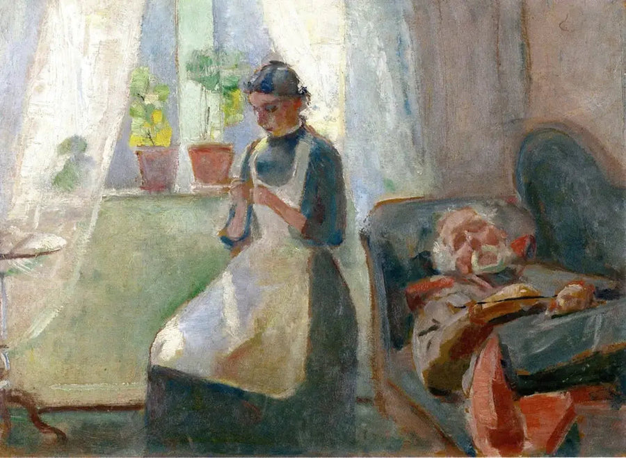 Siesta pomeridiana - Edvard Munch