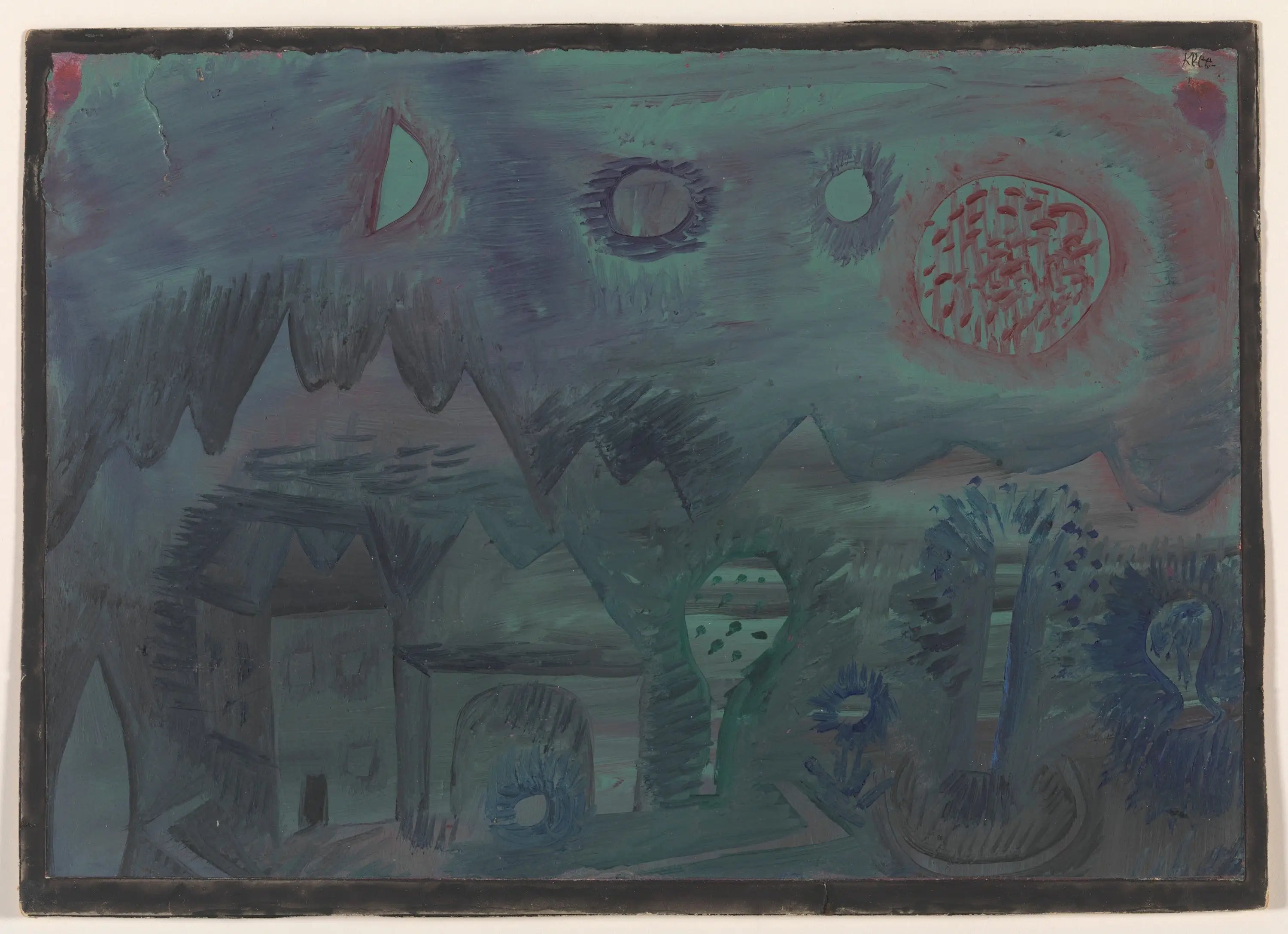 Signes dans le ciel - Paul Klee - Alpha Reproduction