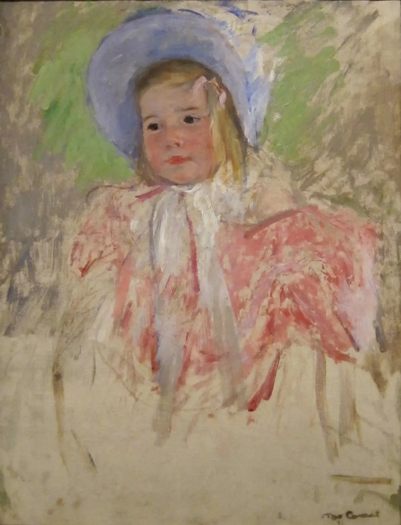 Simone con berretto blu (n° 1) - Mary Cassatt
