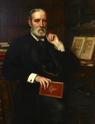 Sir Edward Maunde Thompson (1840–1929) directeur et bibliothécaire principal (1888–1909) - Edward Poynter - Alpha