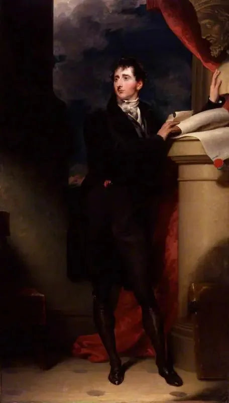 Sir Francis Burdett, 5e baronnet - Thomas Lawrence image 1 reproduction d’œuvre d’art à l’huile