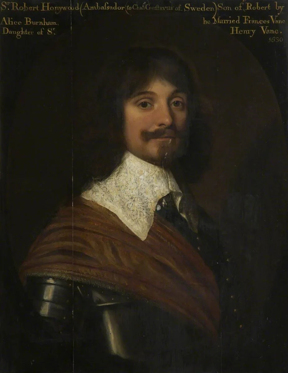 Sir Robert Honywood (1601–1686) Diplomate et traducteur - Gerrit van Honthorst image 1 copie de tableau peinte à la main