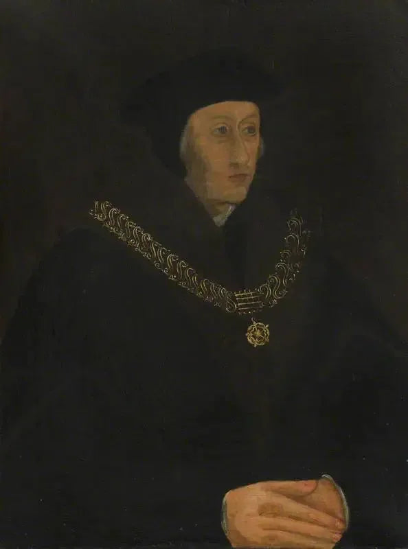 Sir Thomas More (1478–1535), Martire della Riforma, Cancelliere del Regno (1529–1532) - Hans Holbein il Giovane