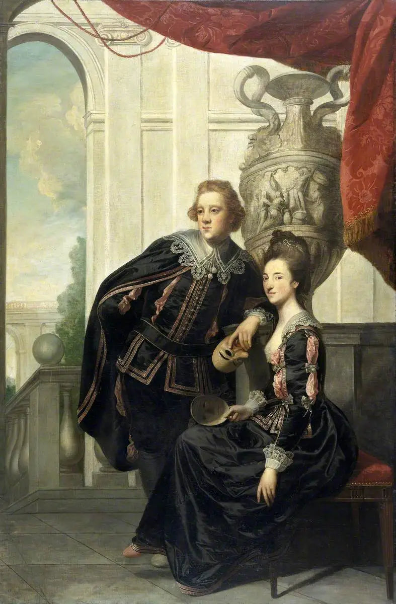 Sir Watkin Williams-Wynn (1749–1789) e Lady Henrietta Williams-Wynn (1748–1769) - Joshua Reynolds