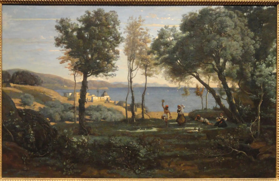 Sito dei dintorni di Napoli - Jean-Baptiste Camille Corot