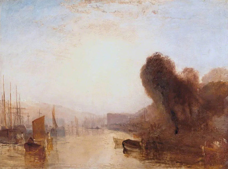 Schizzo per 'Castello di East Cowes, la Regata che Inizia per i Loro Ormeggi' N. 1 - J. M. W. Turner