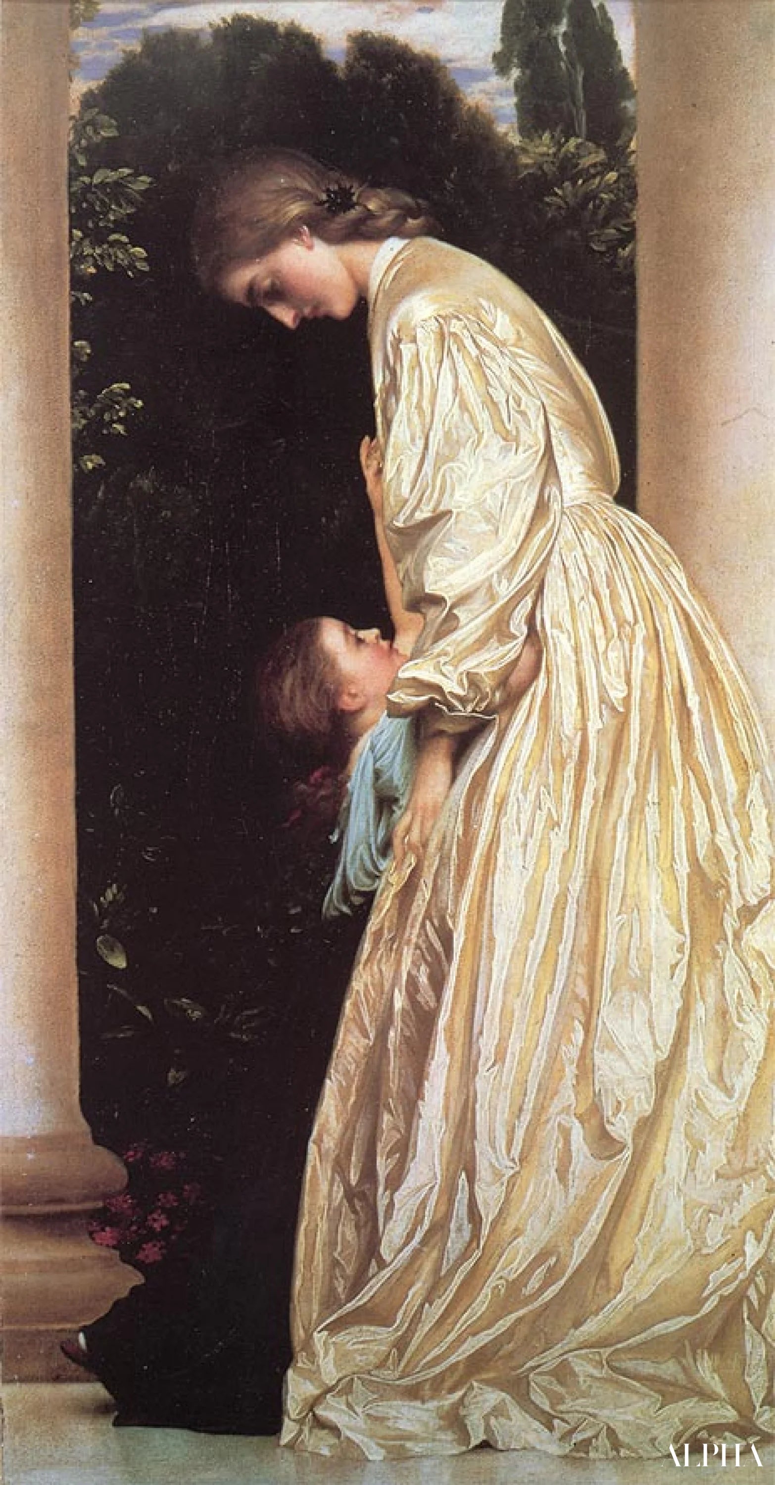 Sorelle - Frédéric Leighton Riproduzioni di dipinti a olio