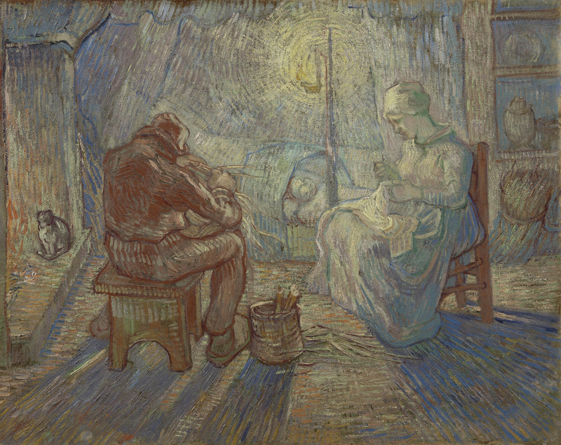 Sera (dopo Millet) - Vincent van Gogh