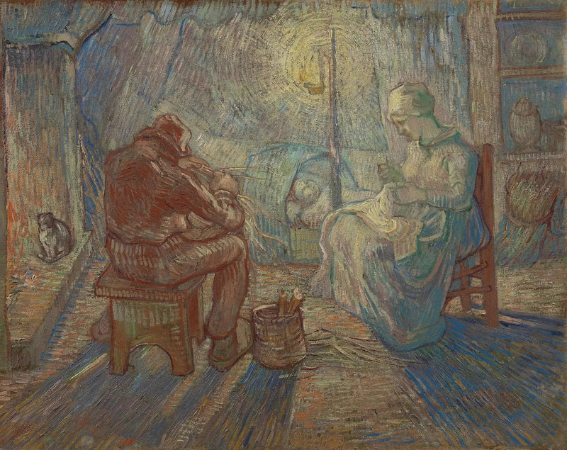 Sera (dopo Millet) - Vincent van Gogh
