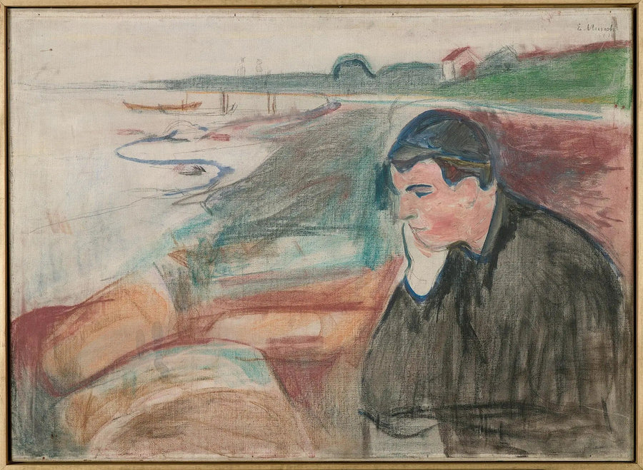 Sera. Malinconia - Edvard Munch