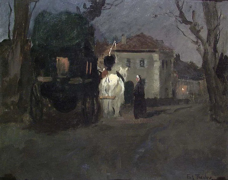 Serata a Beaulieu - Frits Thaulow