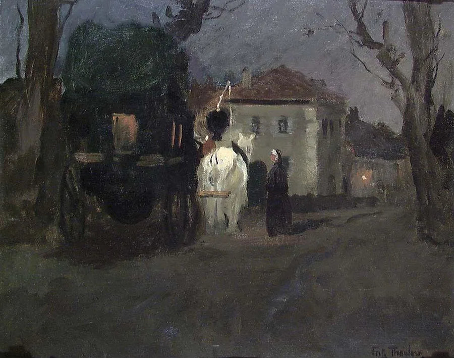 Serata a Beaulieu - Frits Thaulow