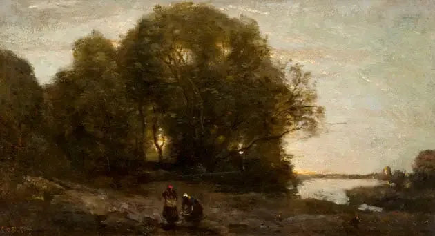 Serata - Jean-Baptiste Camille Corot