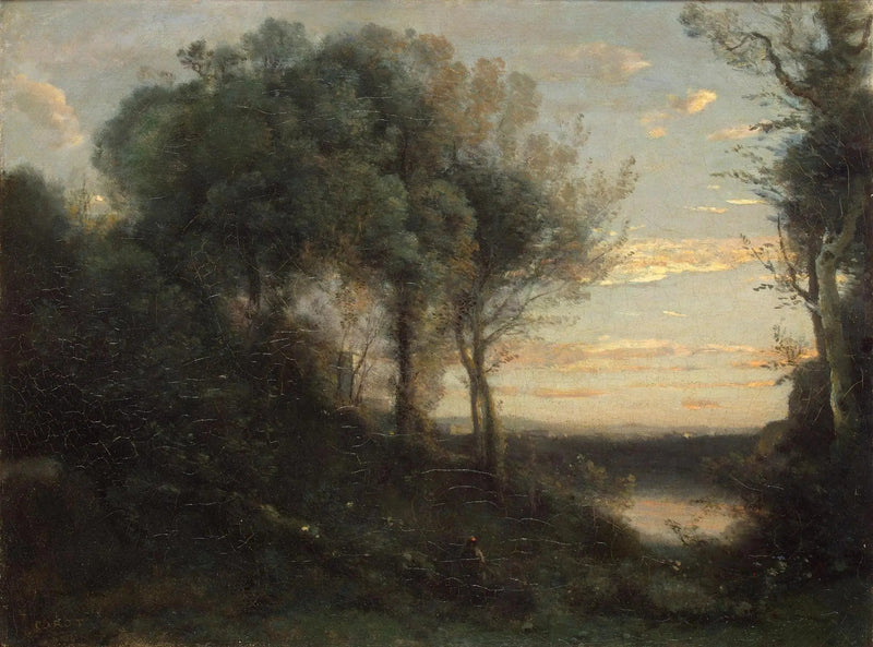 Serata - Jean-Baptiste Camille Corot