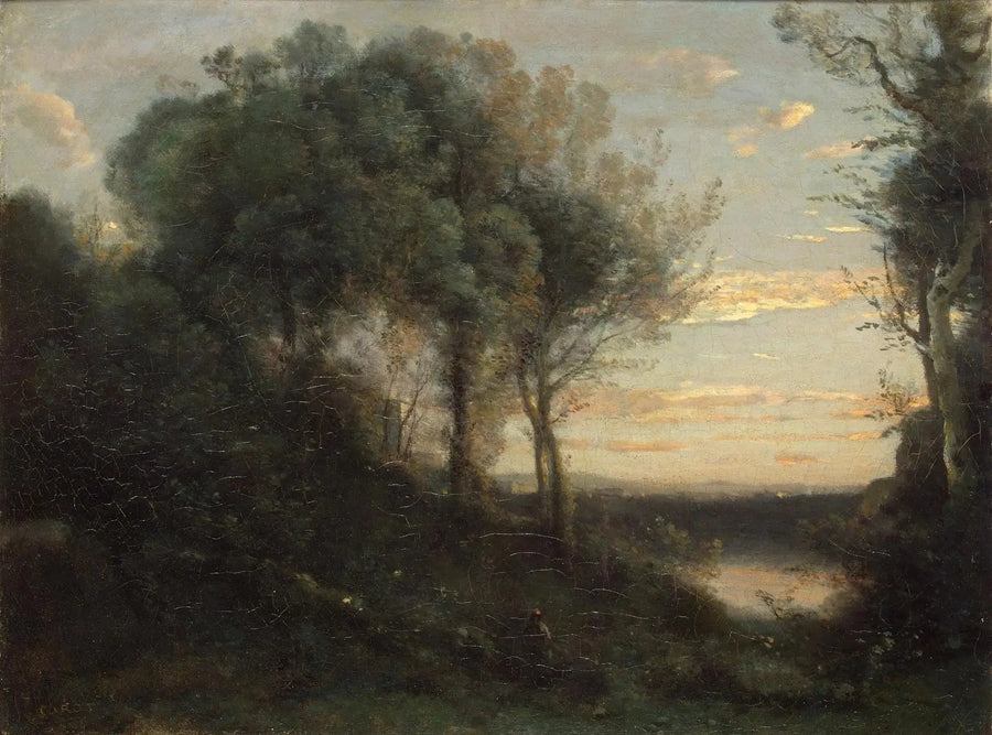 Serata - Jean-Baptiste Camille Corot