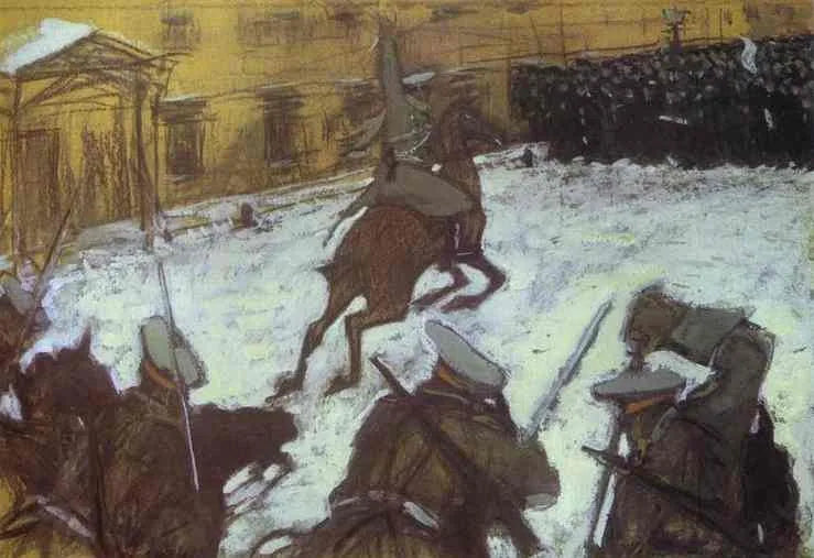 Soldati, eroi, dov'è finita la vostra gloria? - Valentin Serov