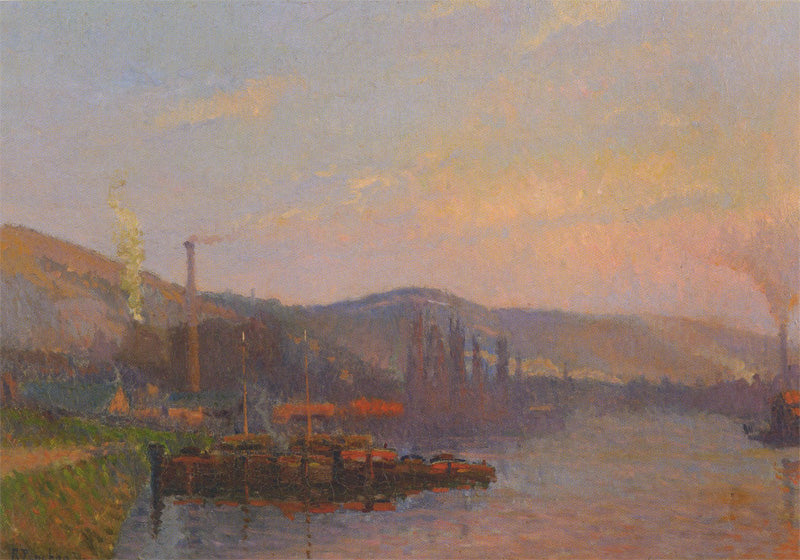 tramonto Le Pré-aux-Loups - Robert Antoine Pinchon