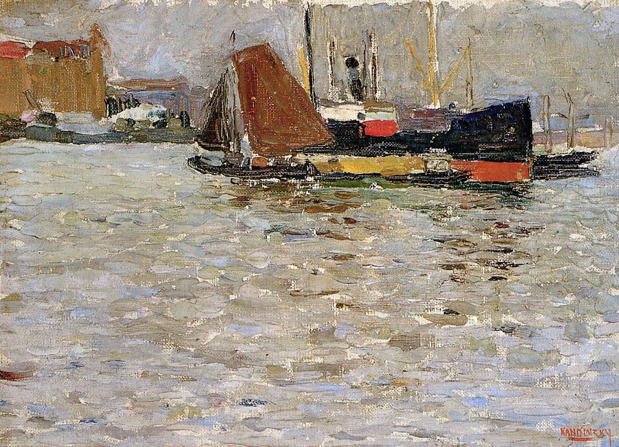 Soleil de Rotterdam - Vassily Kandinsky